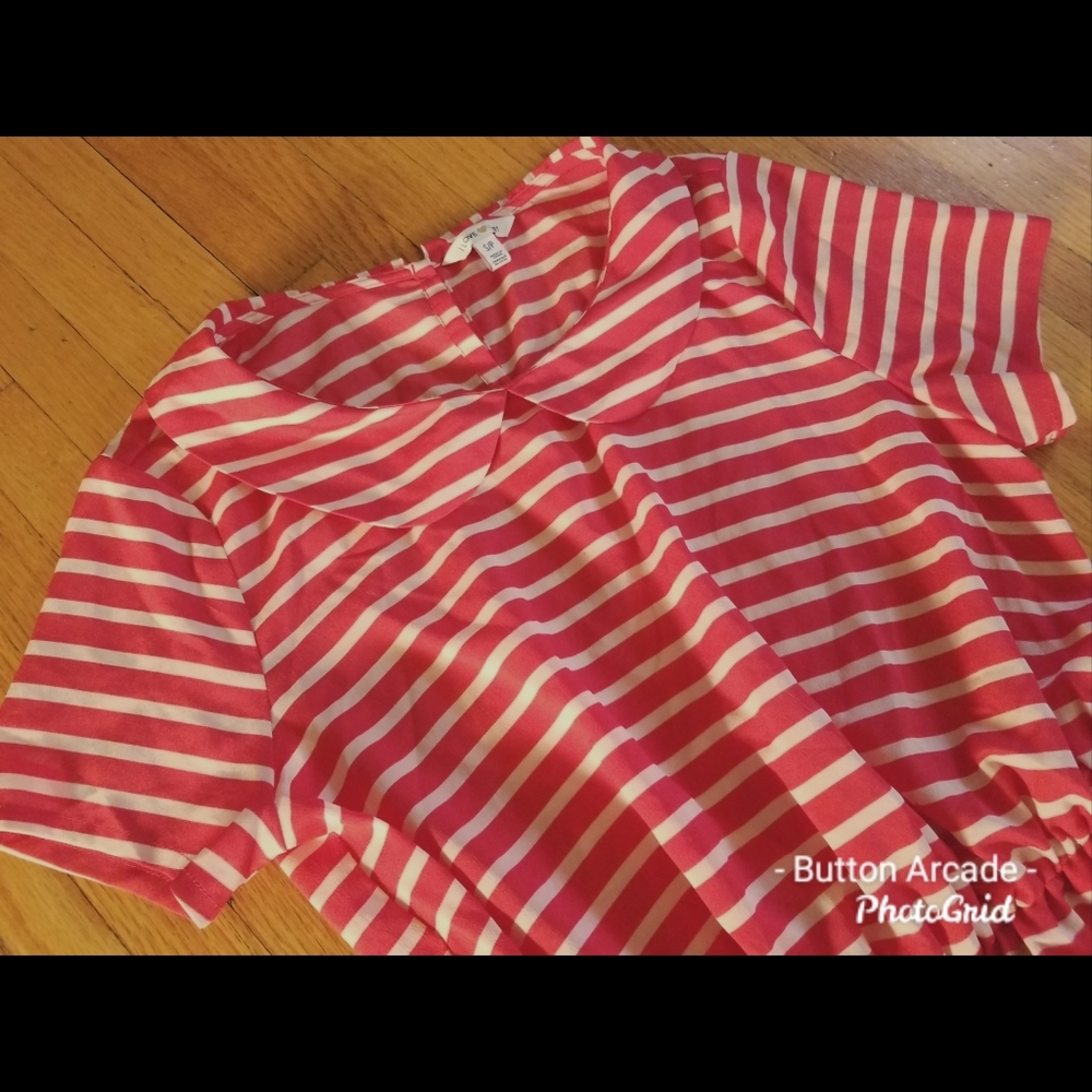 I love H81 striped romper